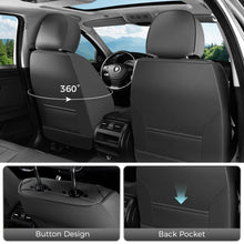 Load image into Gallery viewer, Coverado Premium Leatherette Car Seat Covers Front Seat 2 Seat and Full Set 5 Seat Protectors for SUVs Trucks Cars