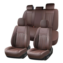 Load image into Gallery viewer, Coverado Premium Leatherette Car Seat Covers Front Seat 2 Seat and Full Set 5 Seat Protectors for SUVs Trucks Cars