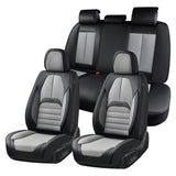 Coverado 5 Full Set Car Seat Covers Set for Front and Back Seats Auto Interior Universal Fit