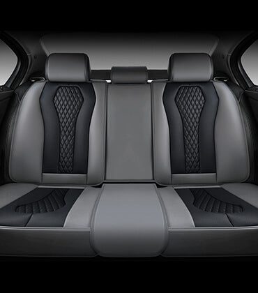 coverado premium rear set leather car seat covers