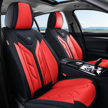 Load image into Gallery viewer, Coverado 5 Seats Full Set Car Seat Covers Front and Back Faux Leather Seat Protectors Universal Fit