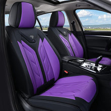 Load image into Gallery viewer, Coverado 2 Seats Front Leather Car Seat Covers Water Resistant Fashionable Auto Seat Protectors Universal Fit