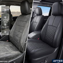 Load image into Gallery viewer, Fit 2014-2026 Toyota Highlander Full Set Full Coverage Custom Car Seat Covers Luxury Faux Leather Seat Protector