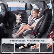 Load image into Gallery viewer, Fit 2014-2026 Toyota Highlander Full Set Full Coverage Custom Car Seat Covers Luxury Faux Leather Seat Protector