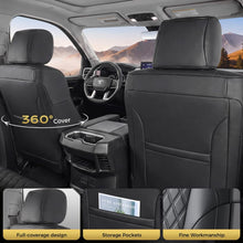 Load image into Gallery viewer, Fit 2022-2026 Toyota Tundra Double Cab Custom Fit Coverado Car Seat Covers Full Coverage Water Resistant Auto Seat Protectors