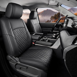 Fit 2022-2026 Toyota Tundra Double Cab Custom Fit Coverado Car Seat Covers Full Coverage Water Resistant Auto Seat Protectors for Tundra SR5, Limited, TRD PRO