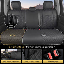 Load image into Gallery viewer, Fit 2022-2026 Toyota Tundra Double Cab Custom Fit Coverado Car Seat Covers Full Coverage Water Resistant Auto Seat Protectors