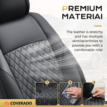 Load image into Gallery viewer, Fit 2022-2026 Toyota Tundra Double Cab Custom Fit Coverado Car Seat Covers Full Coverage Water Resistant Auto Seat Protectors