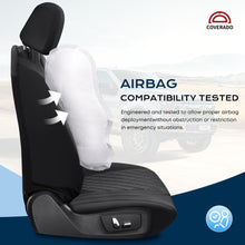 Load image into Gallery viewer, Ford F-150 2021-2025 SuperCrew Raptor Upgraded Full Coverage Premium Faux Leather Car Seat Covers