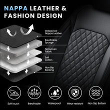 Load image into Gallery viewer, Ford F‑150 2021‑2025 Super Cab XL STX XLT Super Cab Upgraded Full Coverage Premium Faux Leather Car Seat Covers(no rear armrest)