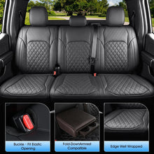 Load image into Gallery viewer, Ford F‑150 2021‑2025 Super Cab XL STX XLT Super Cab Upgraded Full Coverage Premium Faux Leather Car Seat Covers(no rear armrest)
