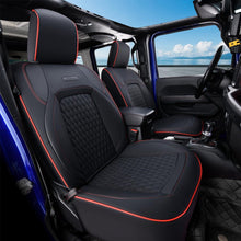 Load image into Gallery viewer, 2013-2017 JK 2/4 Door Jeep Wrangler Custom Fit Premium Faux Leather Car Seat Covers