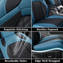 Load image into Gallery viewer, 2013-2017 JK 2/4 Door Jeep Wrangler Custom Fit Premium Faux Leather Car Seat Covers