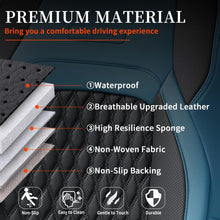 Load image into Gallery viewer, 2013-2017 JK 2/4 Door Jeep Wrangler Custom Fit Premium Faux Leather Car Seat Covers
