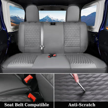 Load image into Gallery viewer, 2013-2017 JK 2/4 Door Jeep Wrangler Custom Fit Premium Faux Leather Car Seat Covers