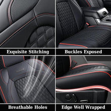 Load image into Gallery viewer, 2013-2017 JK 2/4 Door Jeep Wrangler Custom Fit Premium Faux Leather Car Seat Covers