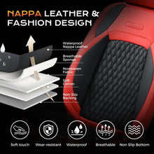 Load image into Gallery viewer, 2013-2017 JK 2/4 Door Jeep Wrangler Custom Fit Premium Faux Leather Car Seat Covers