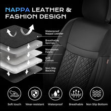 Load image into Gallery viewer, Fit Nissan 2017-2019 Rogue Sport&amp;Hybrid S/SV/SL Upgrade Full Wrap Premium Faux Leather Custom Car Seat Covers