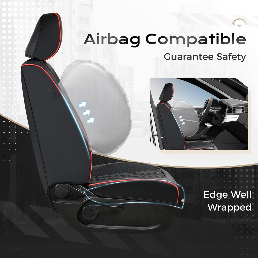 Toyota Tacoma Custom Faux Leather Car Seat Covers | Fit 2nd Gen Tacoma 2005-2015