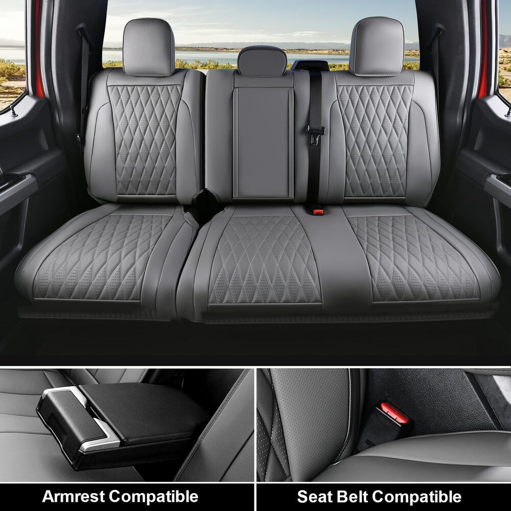 Ford Custom Seat Covers Fit 2015-2026 F150 & 2017-2026 F250 F350 F450