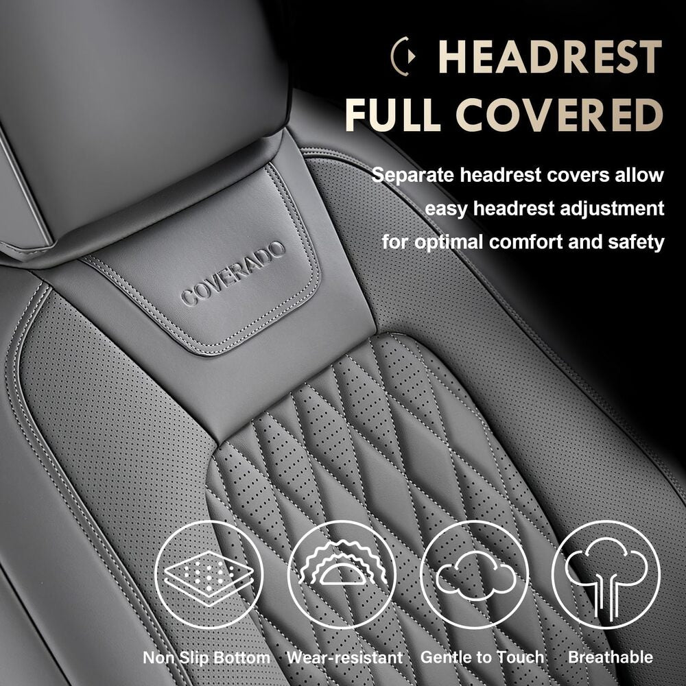 Ford Custom Seat Covers Fit 2015-2026 F150 & 2017-2026 F250 F350 F450