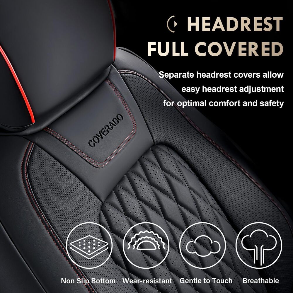 Ford Custom Seat Covers Fit 2015-2026 F150 & 2017-2026 F250 F350 F450