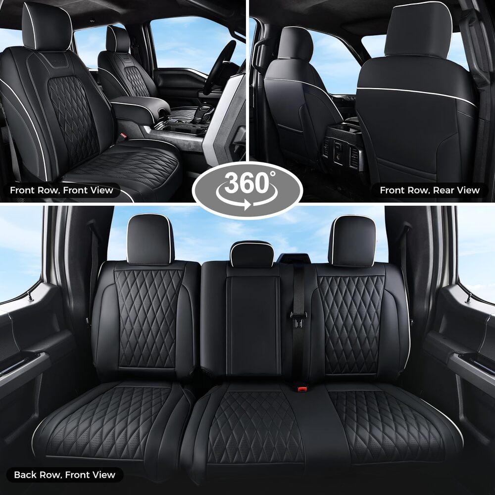 Ford Custom Seat Covers Fit 2015-2026 F150 & 2017-2026 F250 F350 F450