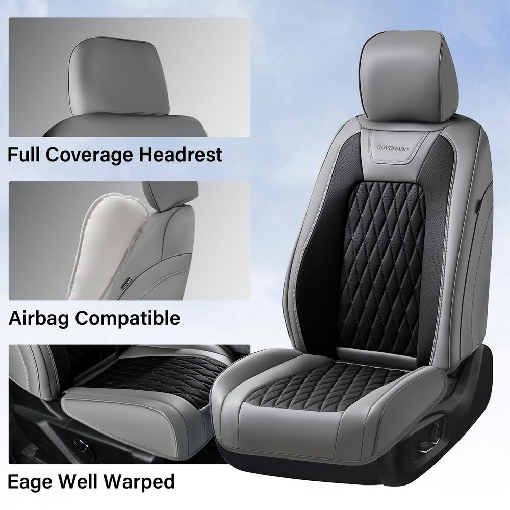 Ford Custom Seat Covers Fit 2015-2026 F150 & 2017-2026 F250 F350 F450