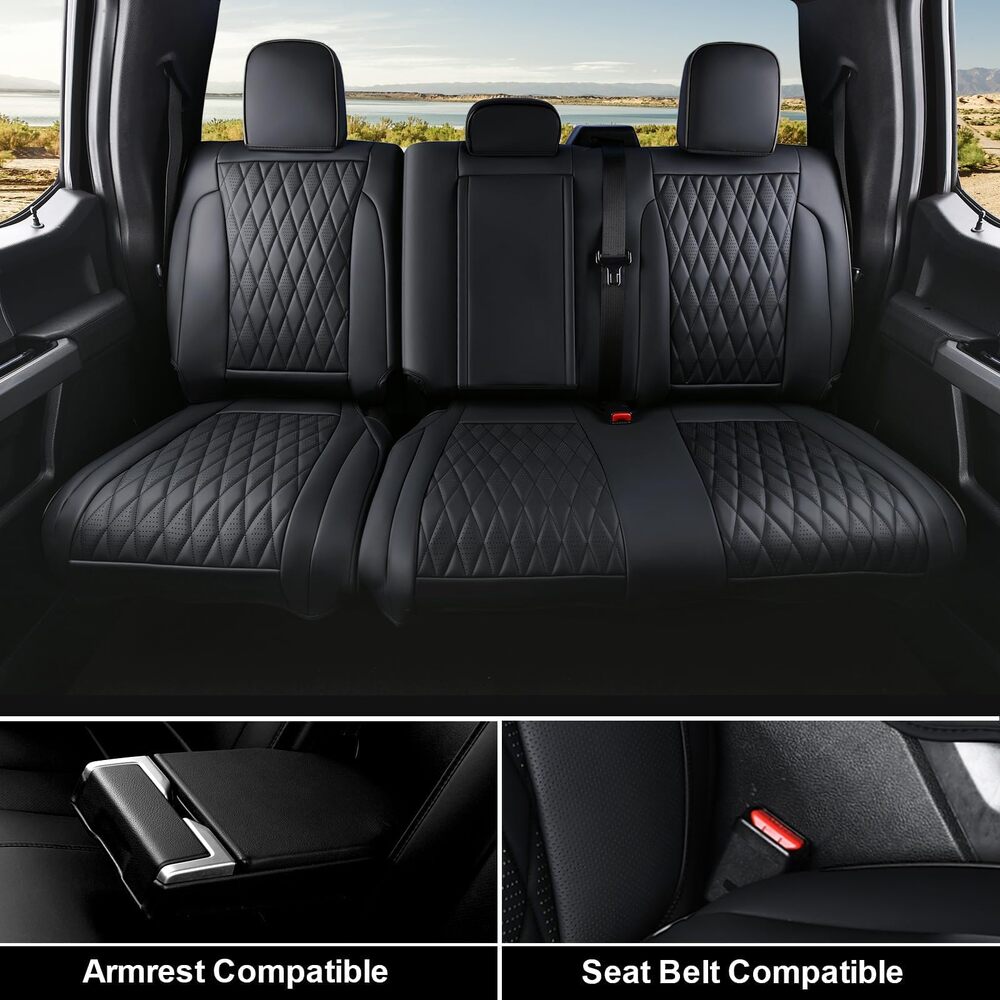 Ford Custom Seat Covers Fit 2015-2026 F150 & 2017-2026 F250 F350 F450