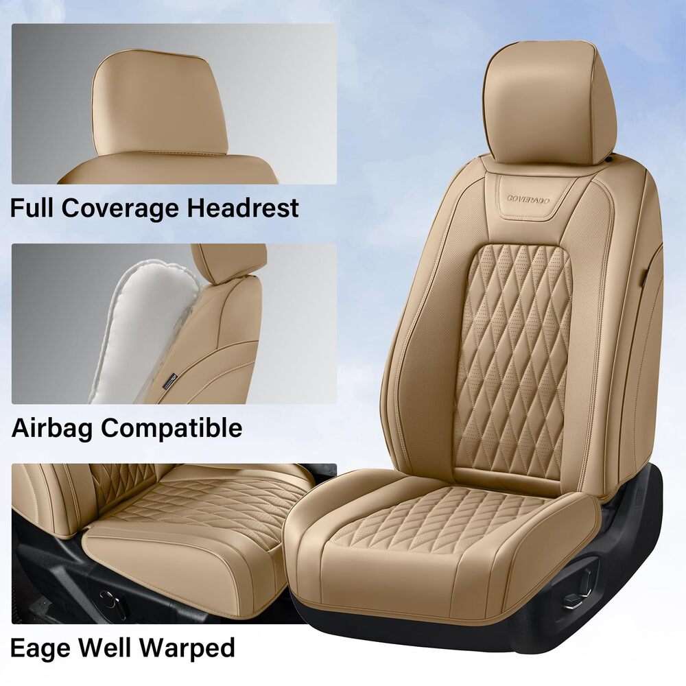 Ford Custom Seat Covers Fit 2015-2026 F150 & 2017-2026 F250 F350 F450