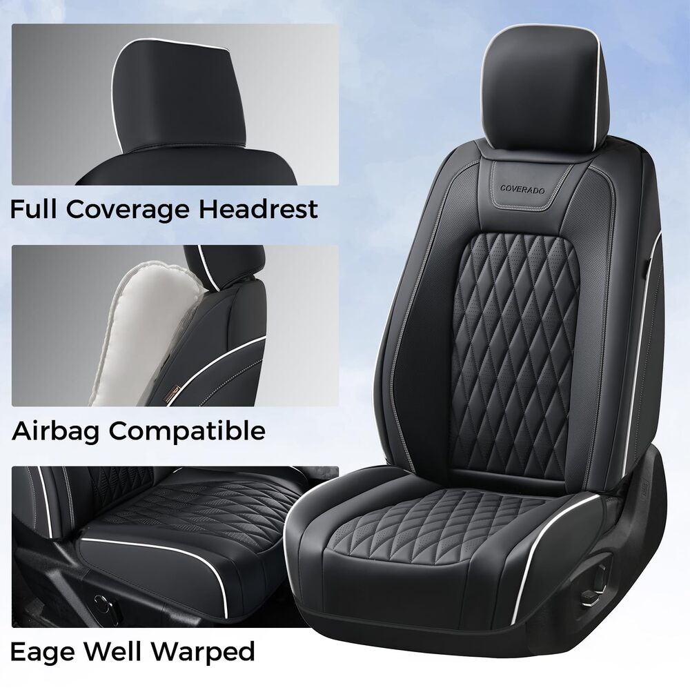 Ford Custom Seat Covers Fit 2015-2026 F150 & 2017-2026 F250 F350 F450