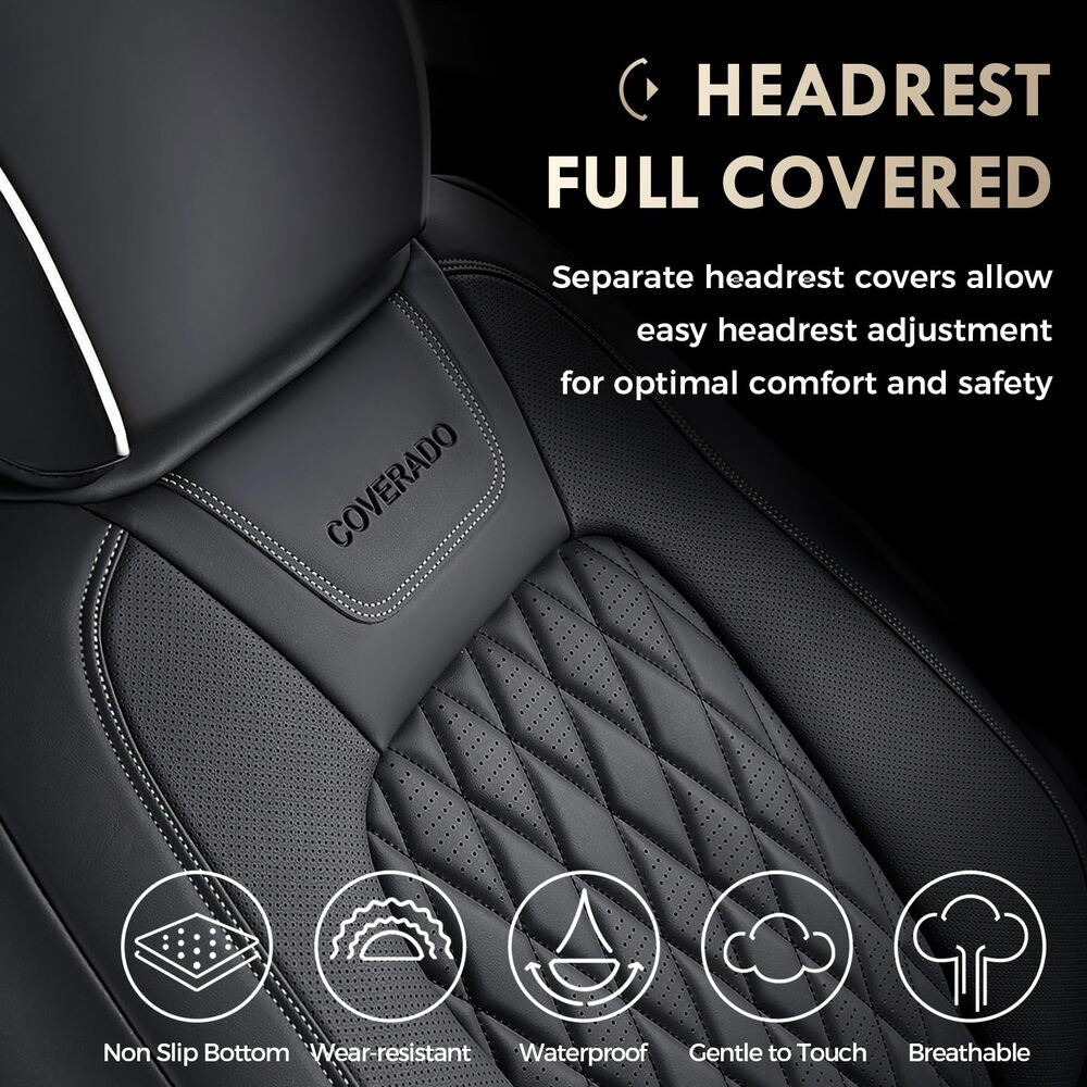 Ford Custom Seat Covers Fit 2015-2026 F150 & 2017-2026 F250 F350 F450