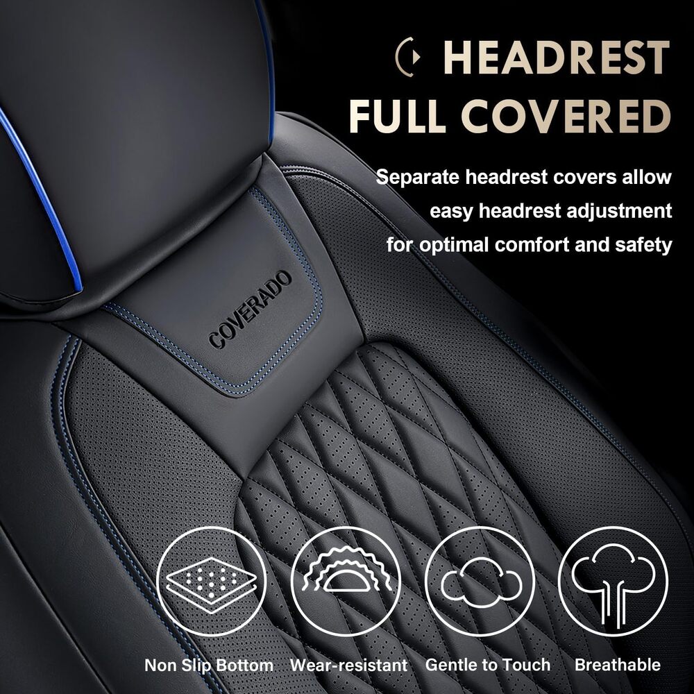 Ford Custom Seat Covers Fit 2015-2026 F150 & 2017-2026 F250 F350 F450