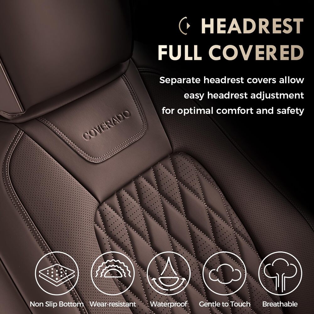 Ford Custom Seat Covers Fit 2015-2026 F150 & 2017-2026 F250 F350 F450