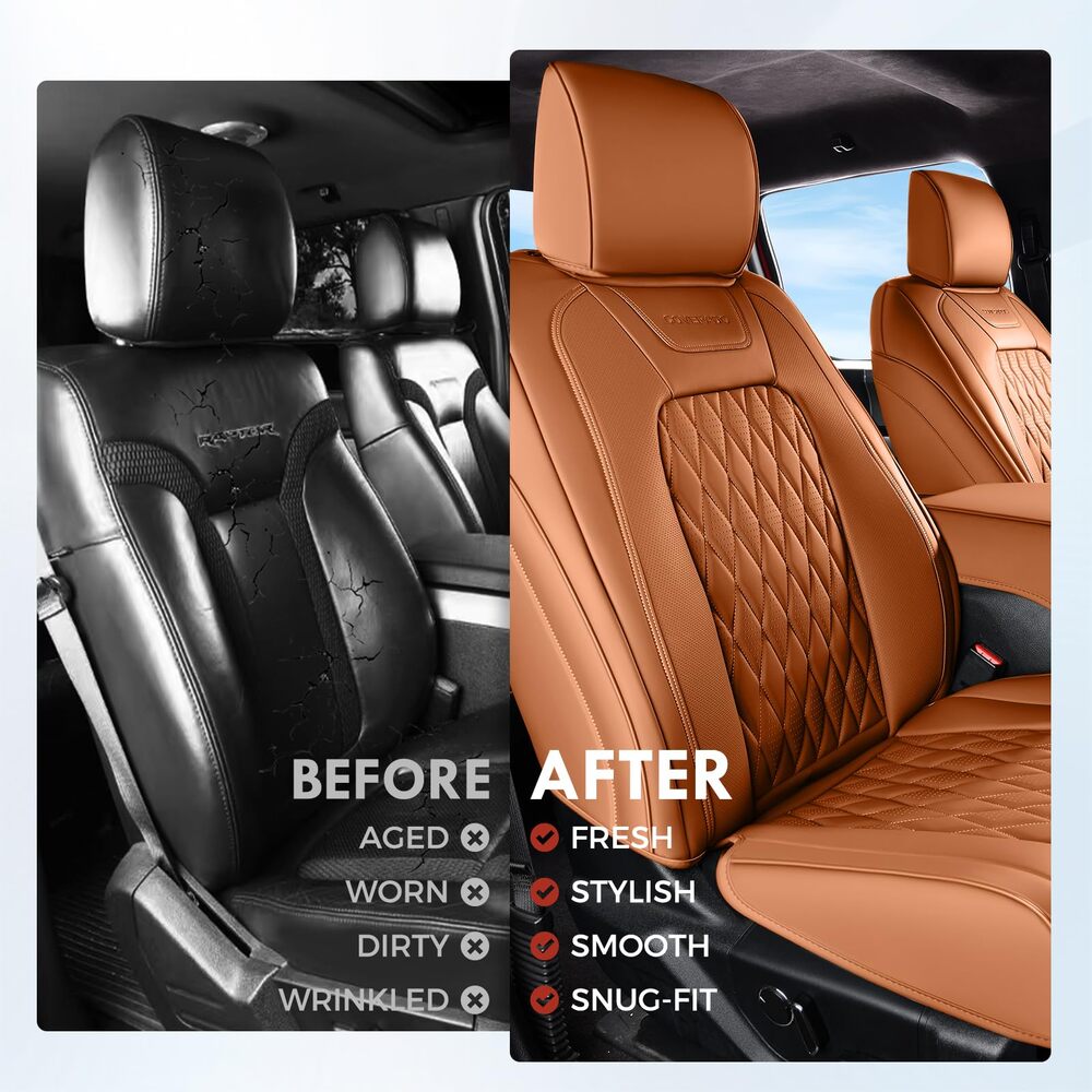 Ford Custom Seat Covers Fit 2015-2026 F150 & 2017-2026 F250 F350 F450