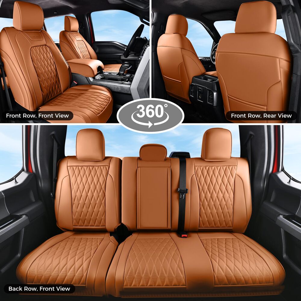 Ford Custom Seat Covers Fit 2015-2026 F150 & 2017-2026 F250 F350 F450