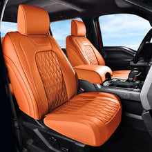 Load image into Gallery viewer, Ford F150 2015-2026 &amp; F250 F350 F450 2017-2026 Custom Premium Faux Leather Car Seat Covers