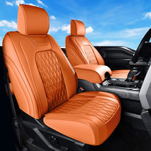 Load image into Gallery viewer, Ford F150 2015-2026 &amp; F250 F350 F450 2017-2026 Custom Premium Faux Leather Car Seat Covers
