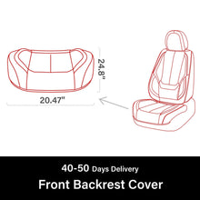 Load image into Gallery viewer, Coverado Headrest Cover/ Front Backrest/ Front Bottom Seat Individual Dedicated Separate Parts (Select 40-50 Days Delivery)