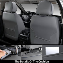 Load image into Gallery viewer, Coverado Front and Back Seat Cover Set Waterproof Universal Fit Leather FullSet-3
