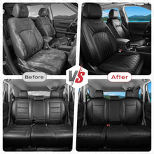 Load image into Gallery viewer, Honda Accord 2018‑2022 EX/EX‑L/Touring/Sport/Hybrid Custom Full Coverage Premium Faux Leather Car Seat Covers