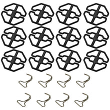 Load image into Gallery viewer, Coverado Seat Covers Installation Accessories 20Pcs Includes 12 Plastic Chucks &amp; 8 Metal Hooks Replacements Accessories Buckle