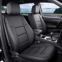 Load image into Gallery viewer, Jeep Grand Cherokee Custom Premium Faux Leather Seat Covers 2011-2021 Full Coverage Seat Protectors