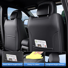 Load image into Gallery viewer, Jeep Grand Cherokee Custom Premium Faux Leather Seat Covers 2011-2021 Full Coverage Seat Protectors