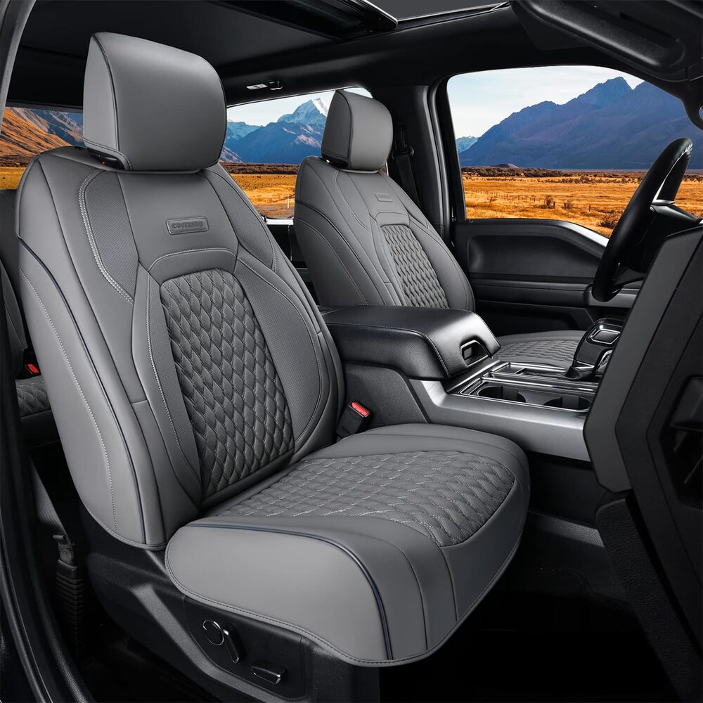 2013-2017 JK 2/4 Door Jeep Wrangler Custom Fit Premium Faux Leather Car Seat Covers