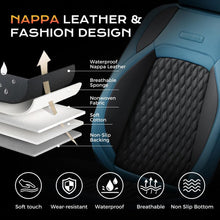 Load image into Gallery viewer, Jeep Wrangler 2018-2026 JL 4 Door Custom Full Coverage Fit Premium Faux Leather Car Seat Covers