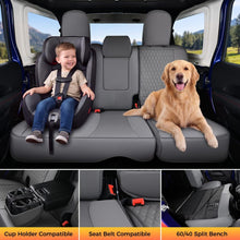 Load image into Gallery viewer, Jeep Wrangler 2018-2026 JL 4 Door Custom Full Coverage Fit Premium Faux Leather Car Seat Covers