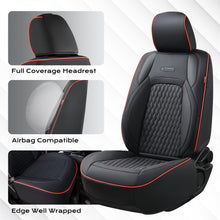 Load image into Gallery viewer, Jeep Wrangler 2018-2026 JL 4 Door Custom Full Coverage Fit Premium Faux Leather Car Seat Covers