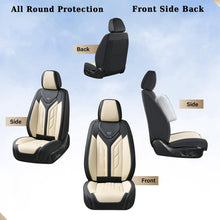 Load image into Gallery viewer, Coverado Quality Leatherette Front and Back Car Seat Covers Universal Fit Seat Protectors