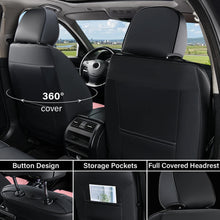 Load image into Gallery viewer, Coverado Quality Leatherette Front and Back Car Seat Covers Universal Fit Seat Protectors
